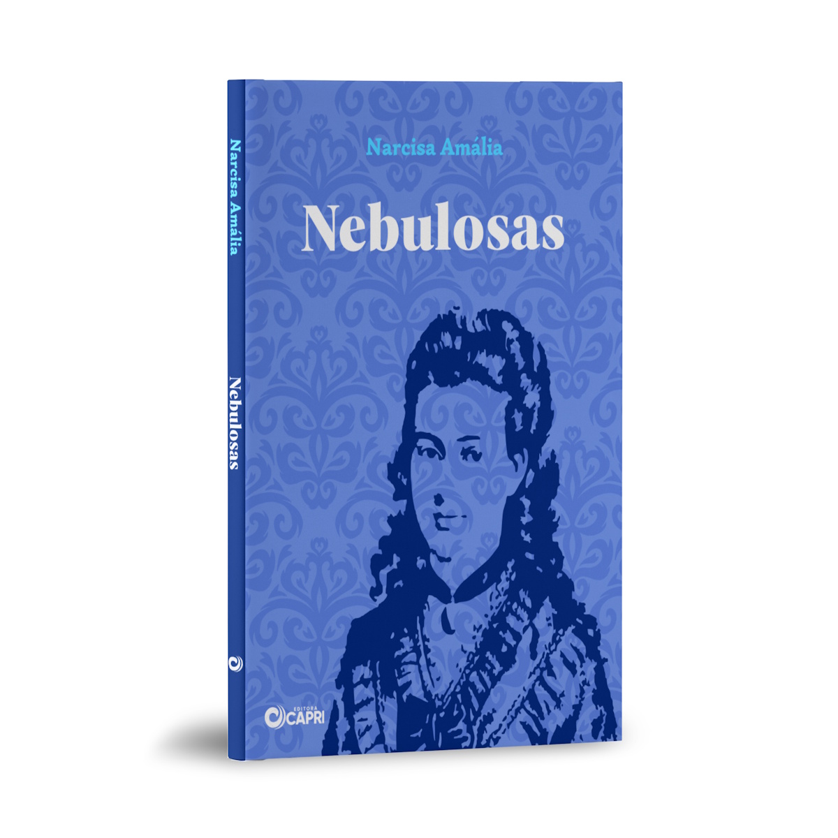 Livro Nebulosas - Narcisa Amália - Editora Capri - Poemas