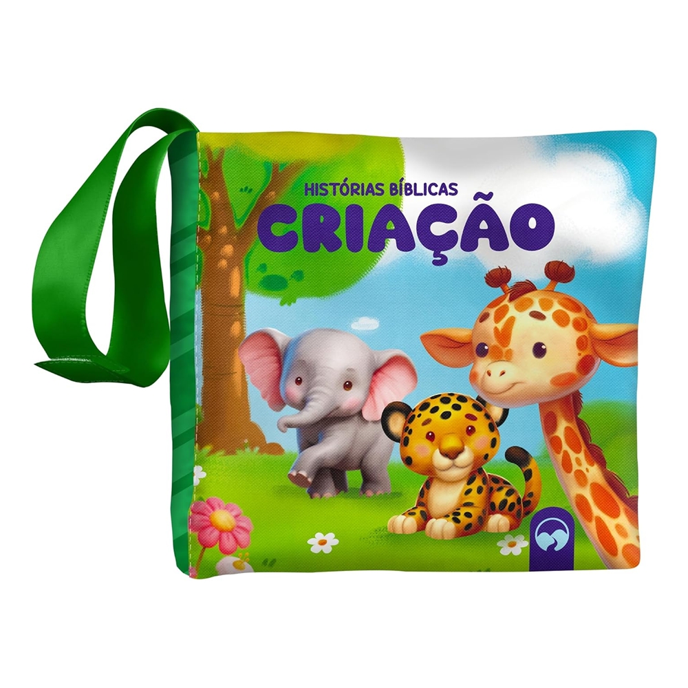 Livro de Pano Infantil - Bebê Feliz - Histórias Bíblicas Criação