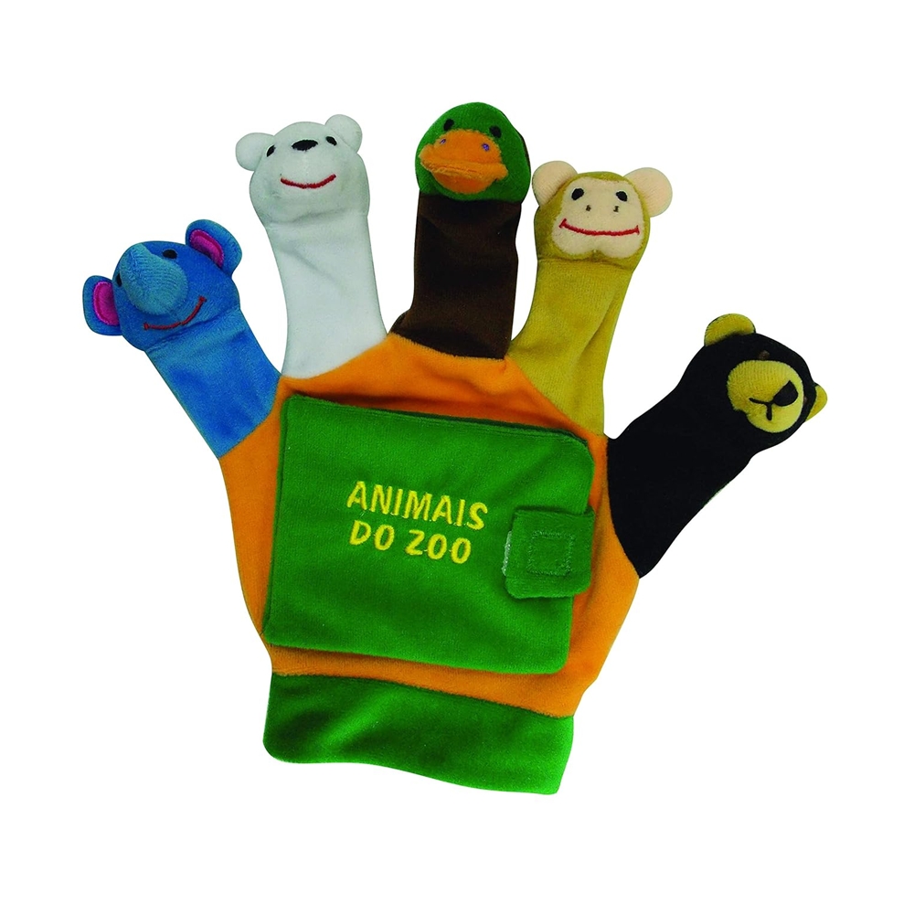 Livro Infantil Luvinha - Animais do Zoo