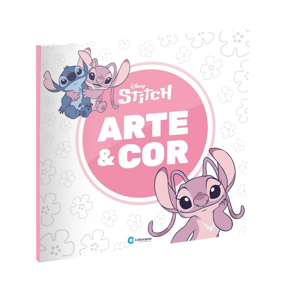 LIVRO DE COLORIR - ARTE E COR ANGEL: LIVRO DE COLORIR DO UNIVERSO DO STITCH