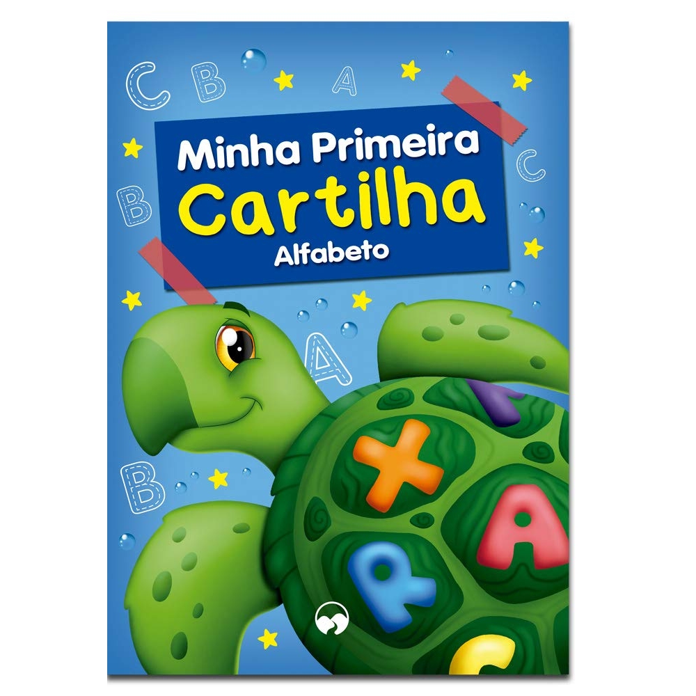 Livro Infantil Minha Primeira Cartilha -  Alfabeto