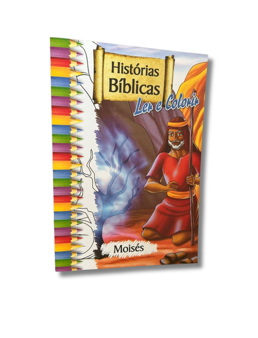 Livro Histórias Bíblicas Ler e Colorir - Moisés