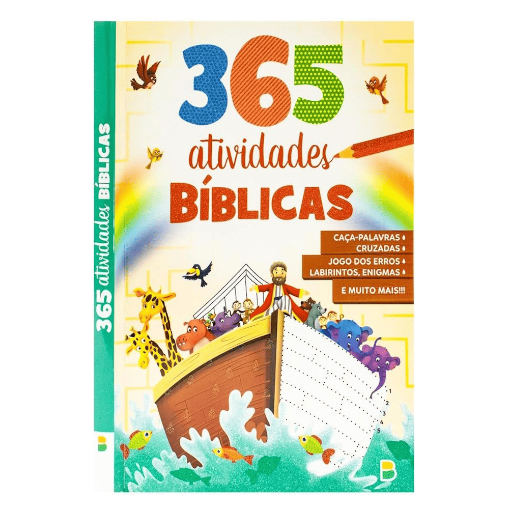 LIVRO COM 365 ATIVIDADES BÍBLICAS