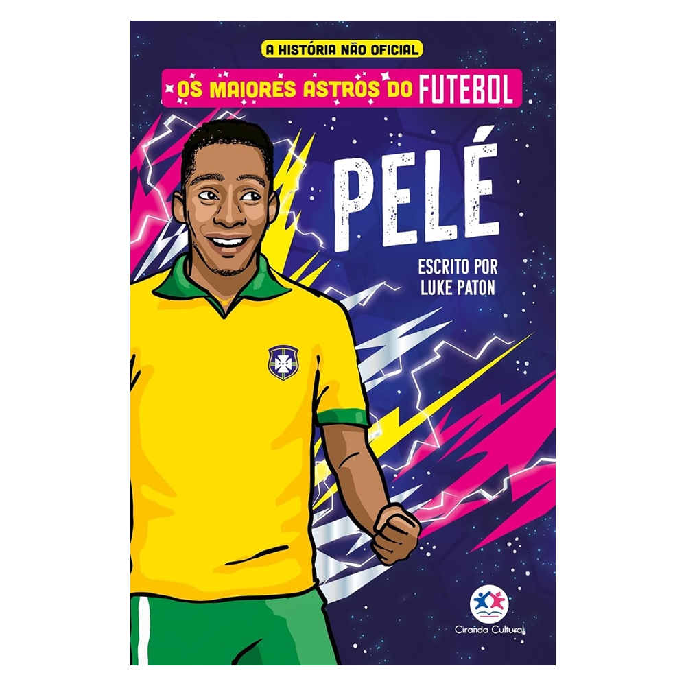 Livro Os Maiores Astros do Futebol - Pelé