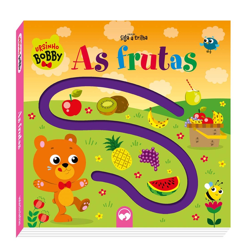 Livro Infantil Siga a Trilha - As Fturas com Ursinho Bobby