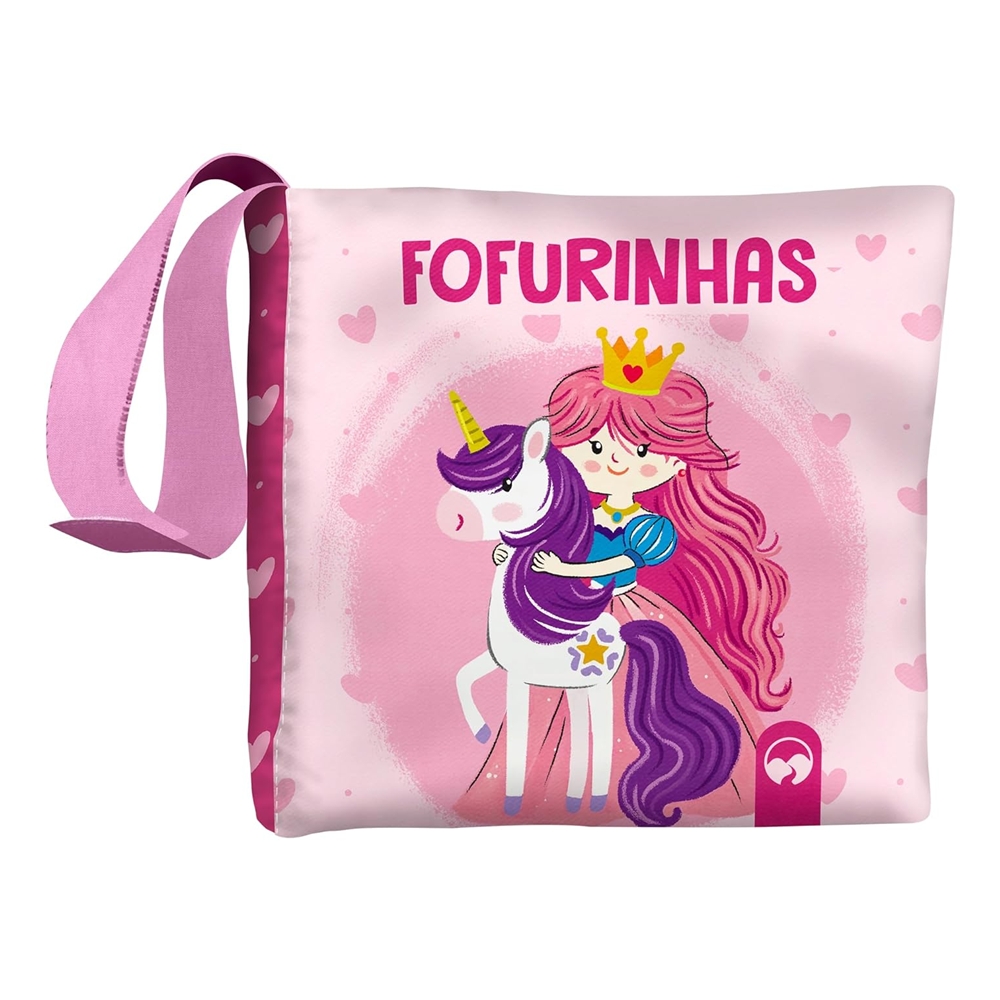 Livro de Pano Infantil - Bebê Feliz - Princesa Fofurinhas