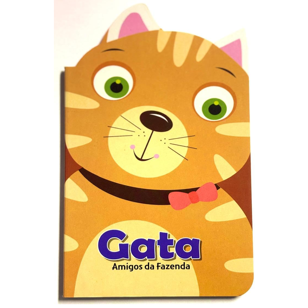 LIVRO INFANTIL CARTONADO - AMIGOS DA FAZENDA - GATO