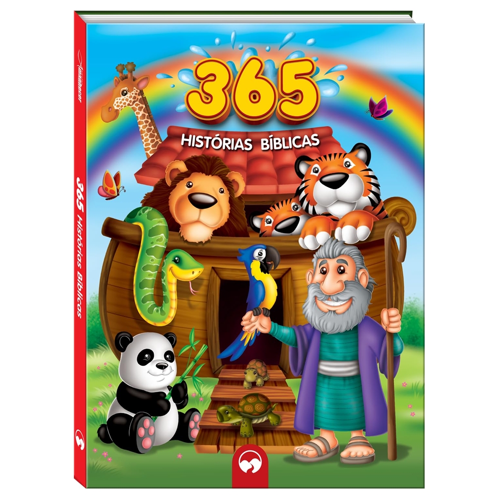 Livro Infantil Contos para o Ano Inteiro - 365 Histórias Bíblicas