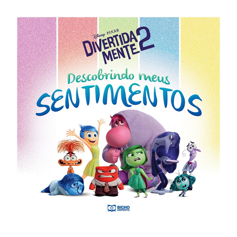 Livro Infantil Disney Descobrindo meus Sentimentos - DivertidaMente 2