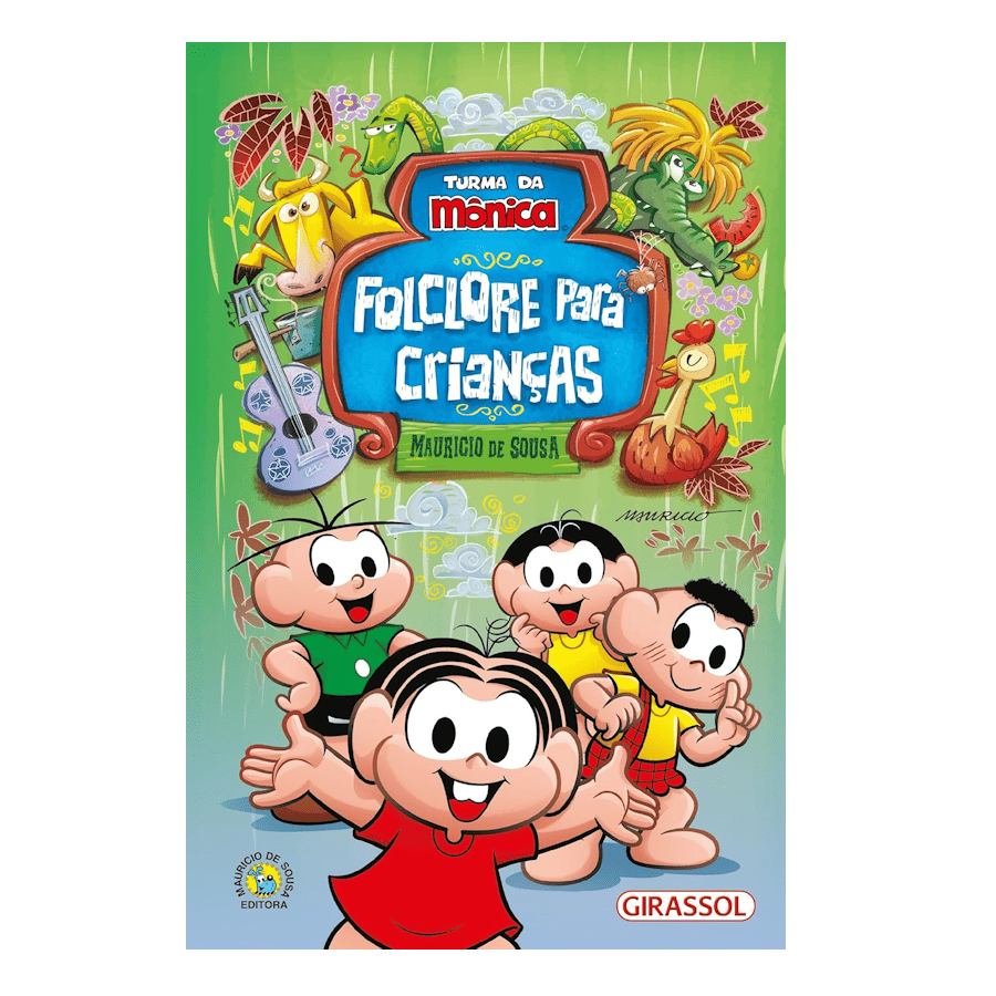 LIVRO INFANTIL - TURMA DA MÔNICA - FOLCLORE PARA CRIANÇAS - MINIPOP