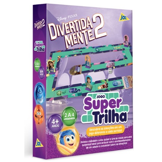 JOGO DE TABULEIRO SUPER TRILHA DIVERTIDAMENTE - TOYSTER