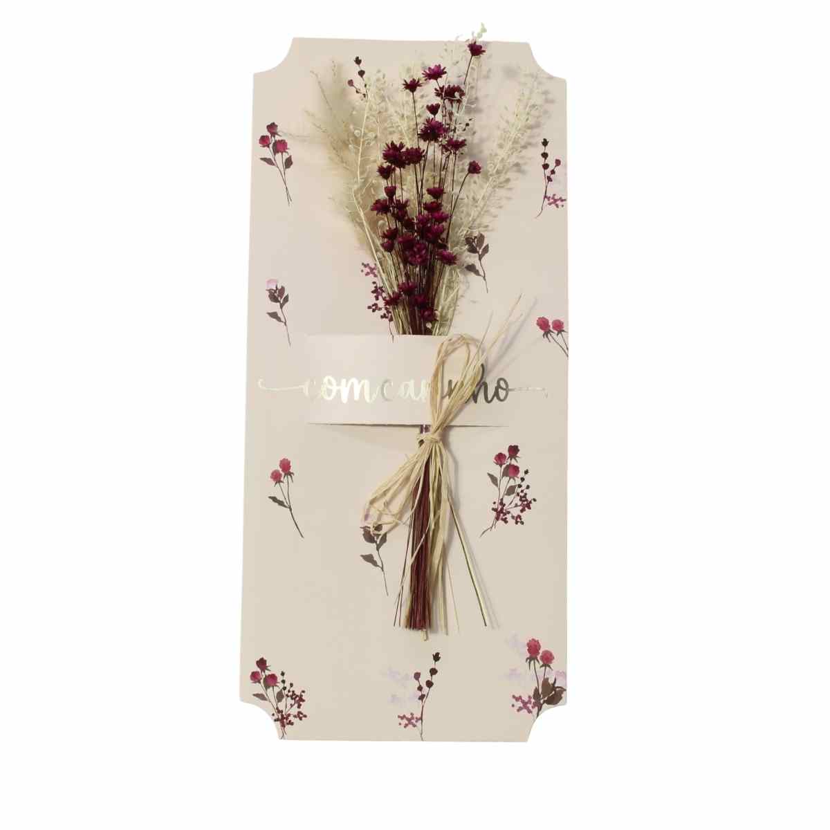 Jardim no Papel para Presentear Marsala