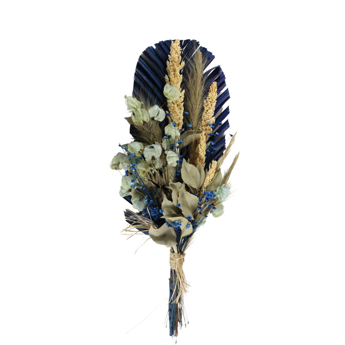 Arranjo Palmeira Leque Coragem Azul