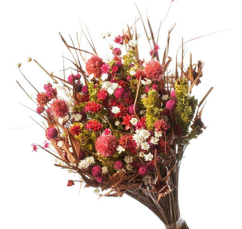 Buquê Preservado Rústico Colorido n19