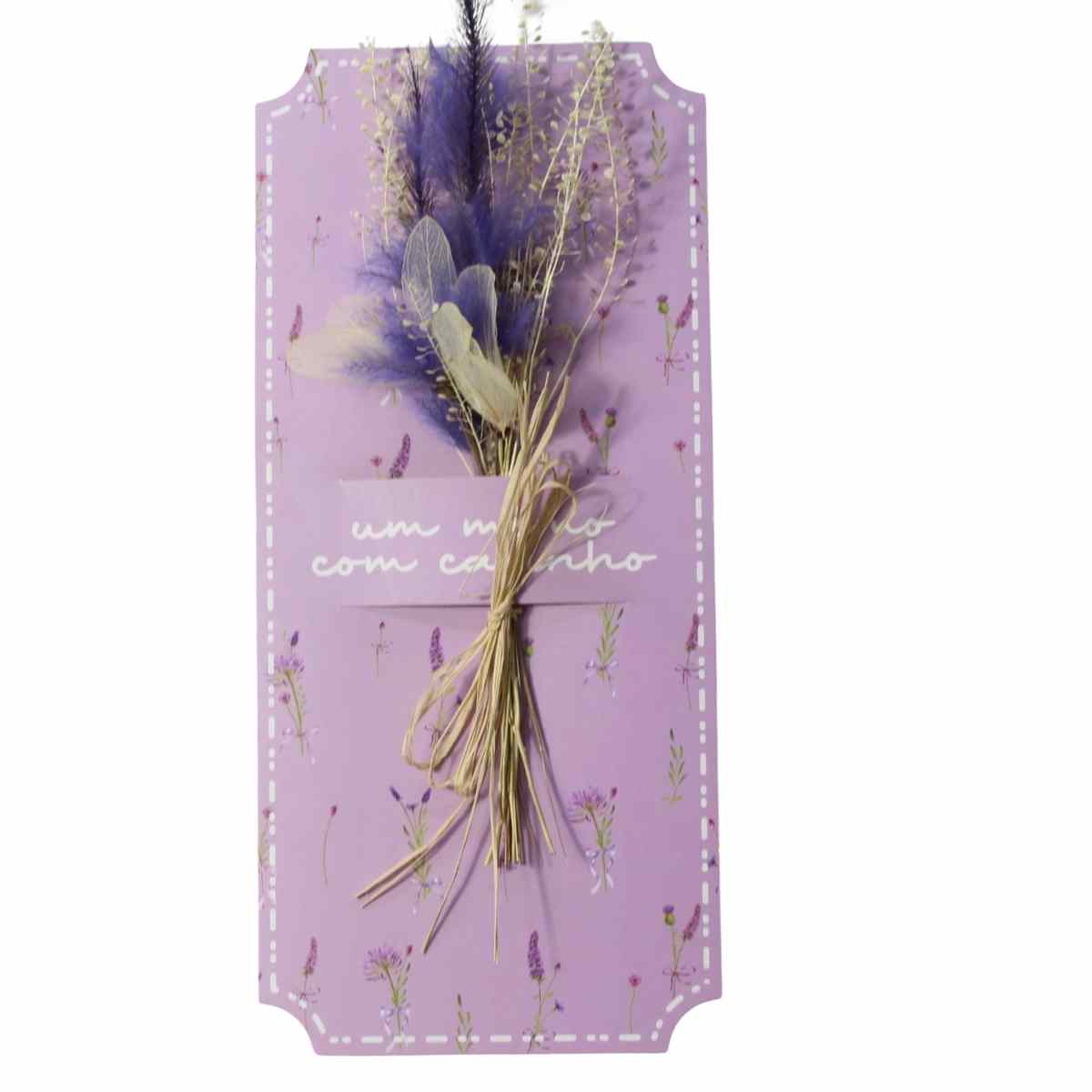 Jardim no Papel para Presentear Lilás