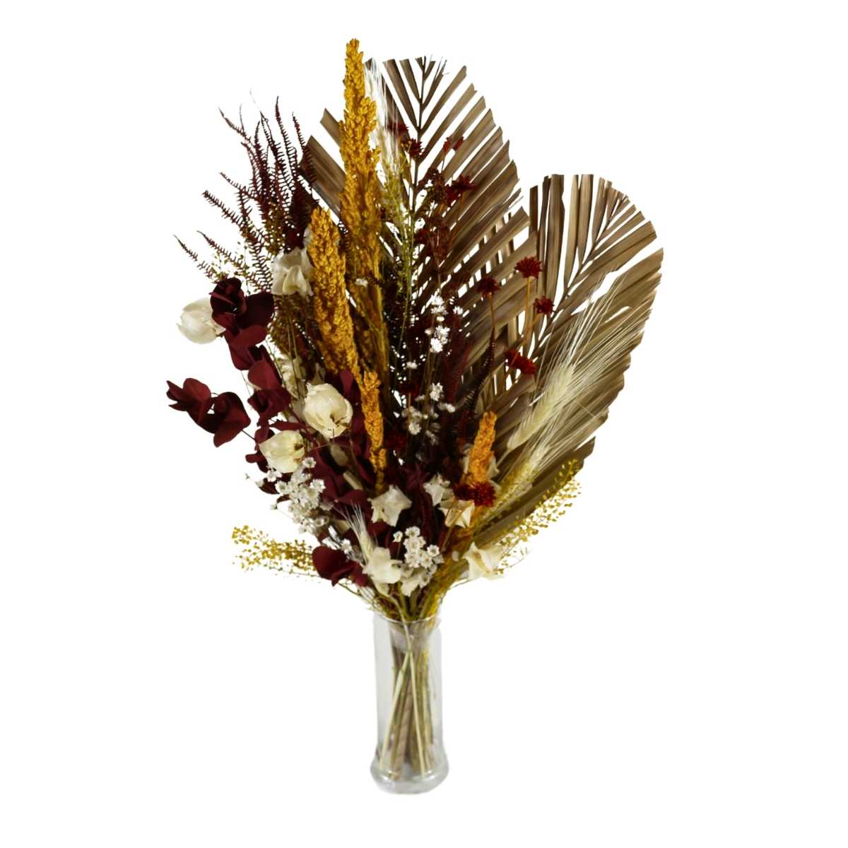 Arranjo Palmeira Leque Luxo + Vaso