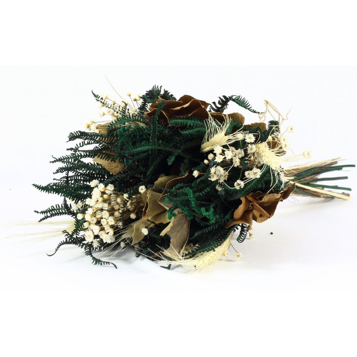 Planta Seca Buquê Variado Carvalho Multicolorido 40cm