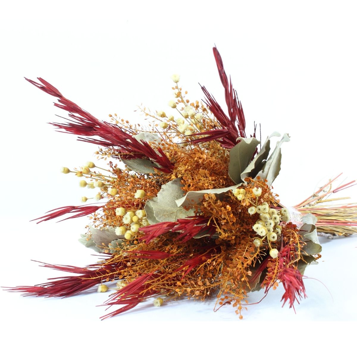 Planta Seca Buquê Variado Jazida Flor 40cm