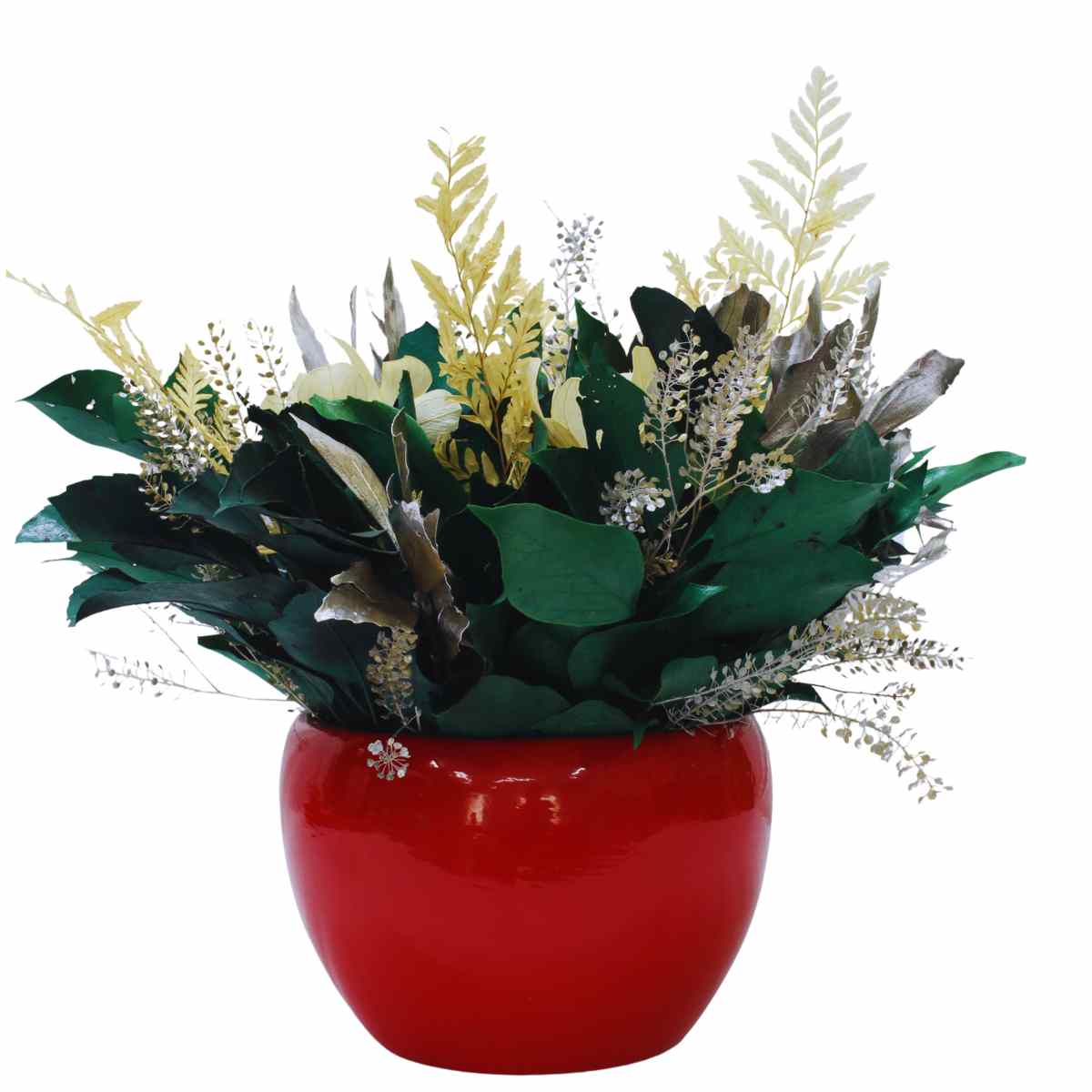 Arranjo Elegante Natalino Verde