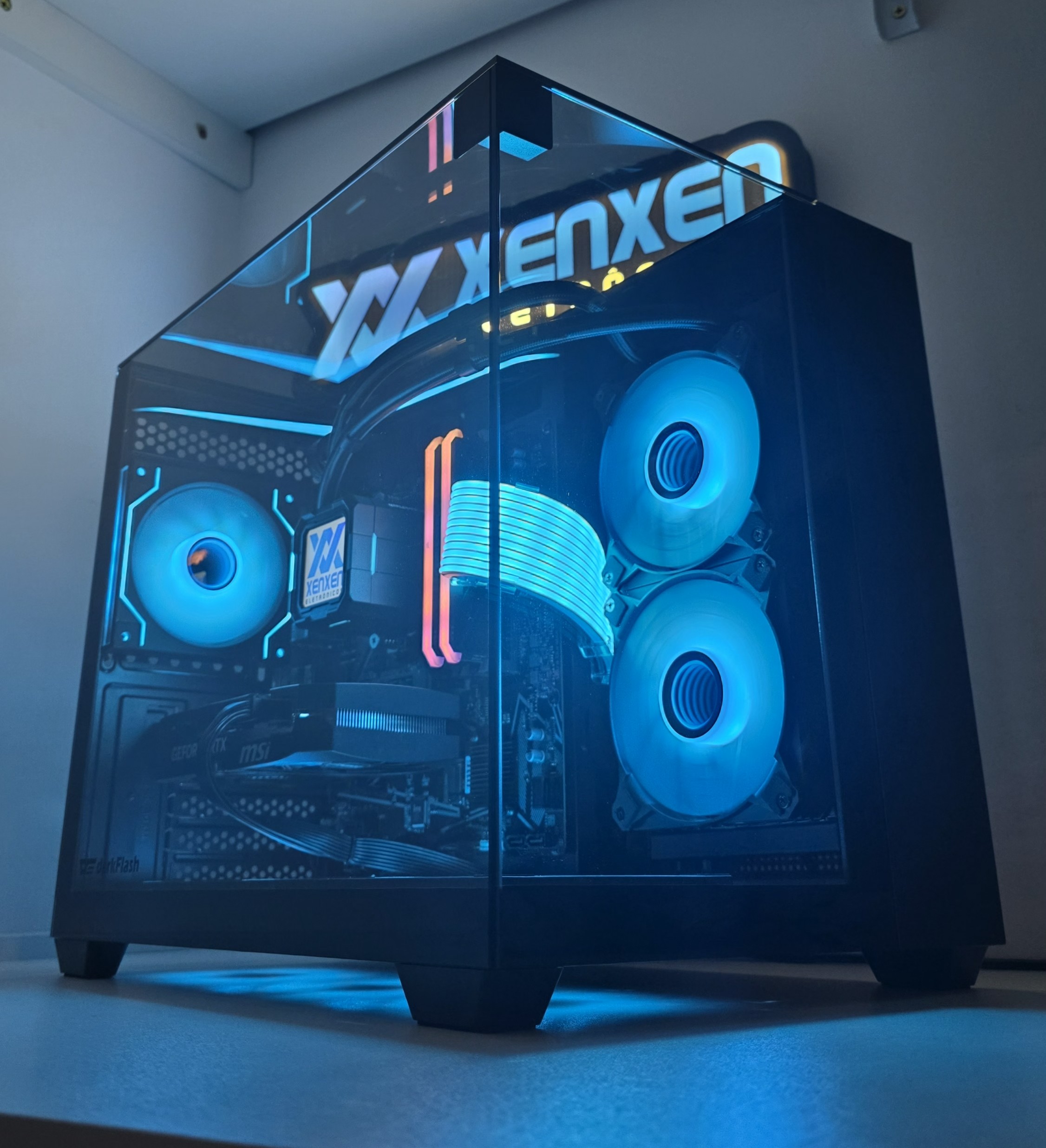 PC COMPUTADOR GAMER | RYZEN 7 5700X | RTX 5050 8GB | 16GB RAM DDR4 3600MHZ | SSD 1TB NVME | B550M-K | 650W 80+ BRONZE