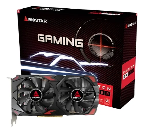 PLACA DE VIDEO AMD RADEON BIOSTAR RX580 8GB GDDR5