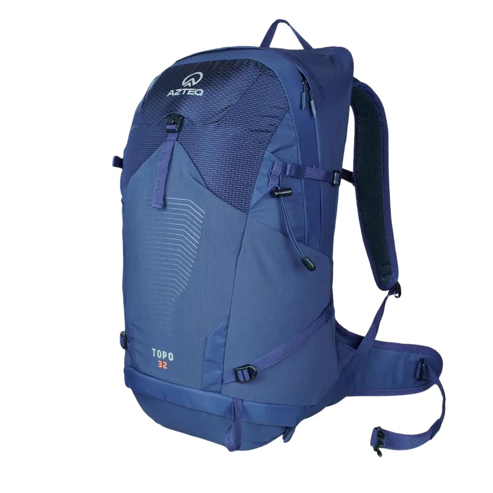 Mochila Azteq Topo 32 Litros cor Azul