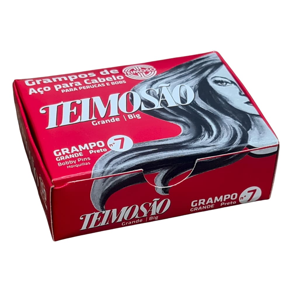 Grampo Temosao N7 C/ 100 Preto 