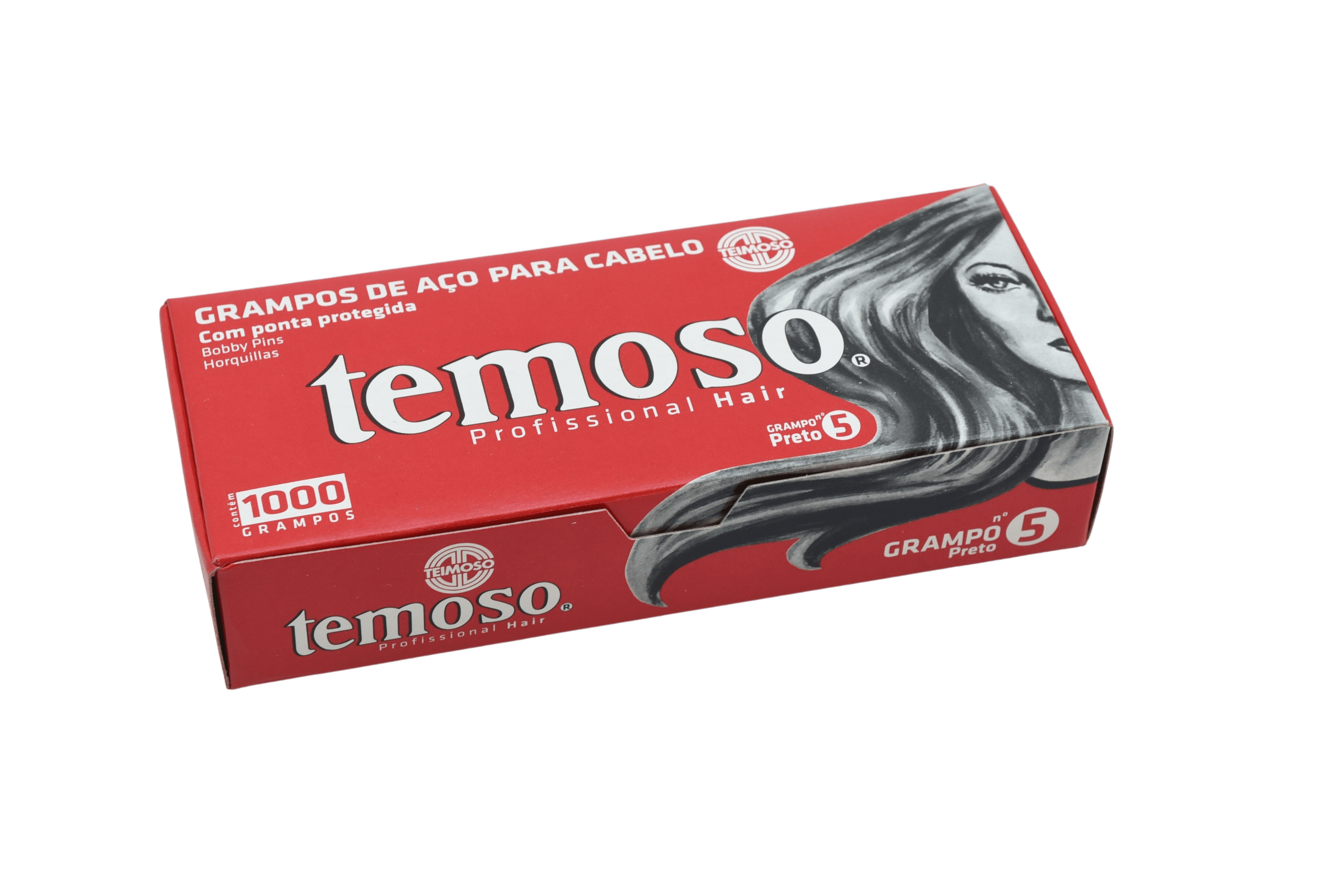 Grampo Temoso N5 C/ 750 uni. Preto
