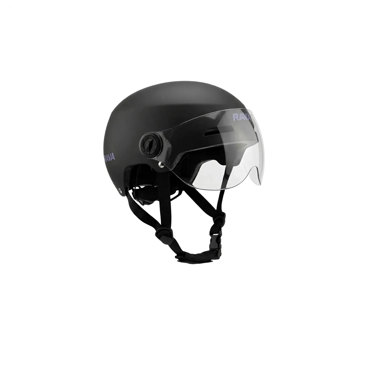 Capacete Rava E-Bike Scooter Coquinho Viseira Tam L Preto