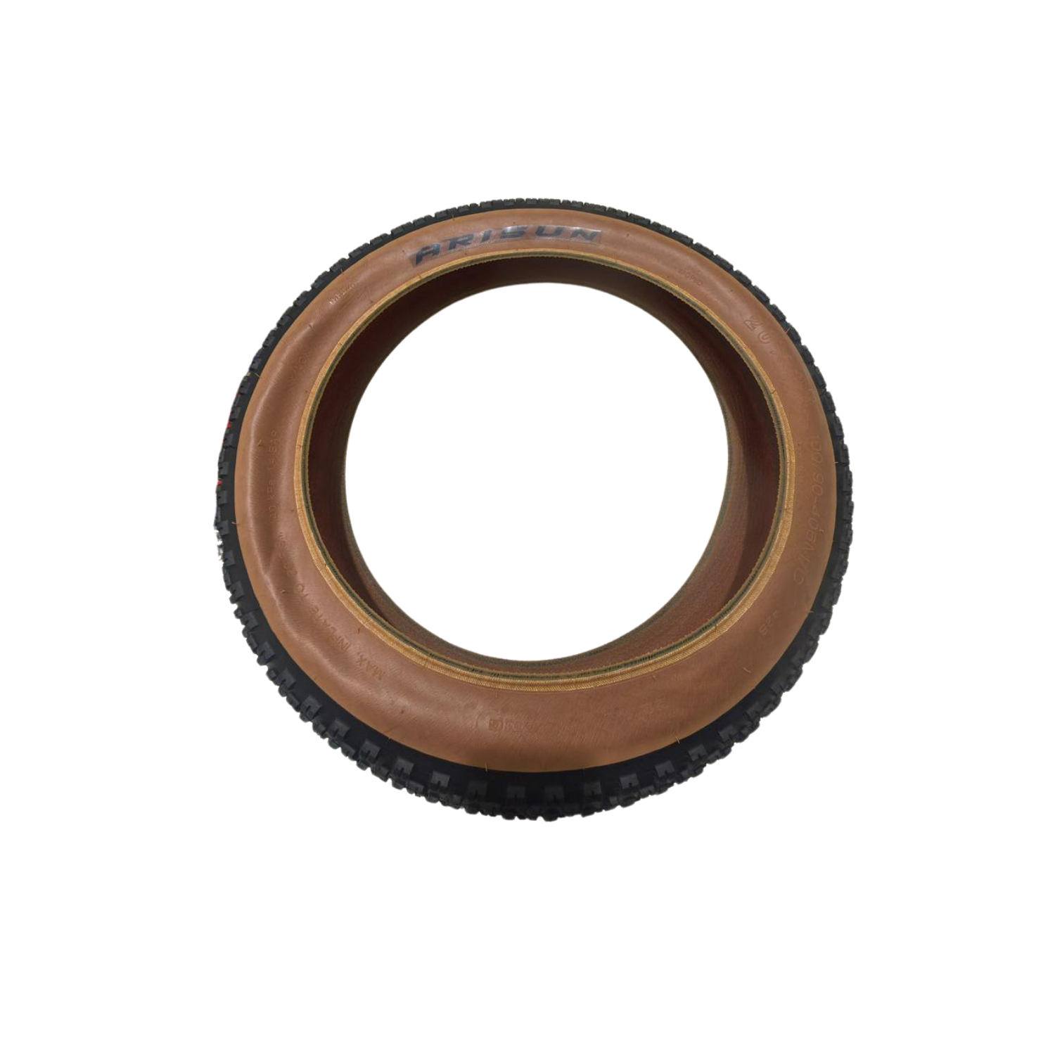 Pneu Arisun Aro 20x4.0 Largo Bike Elétrica Marrom 30Tpi