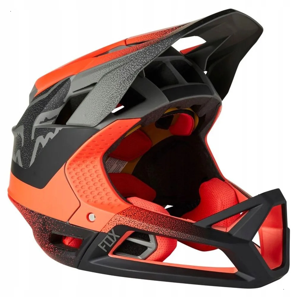 Capacete Fox Proframe - Vermelho/Preto - M