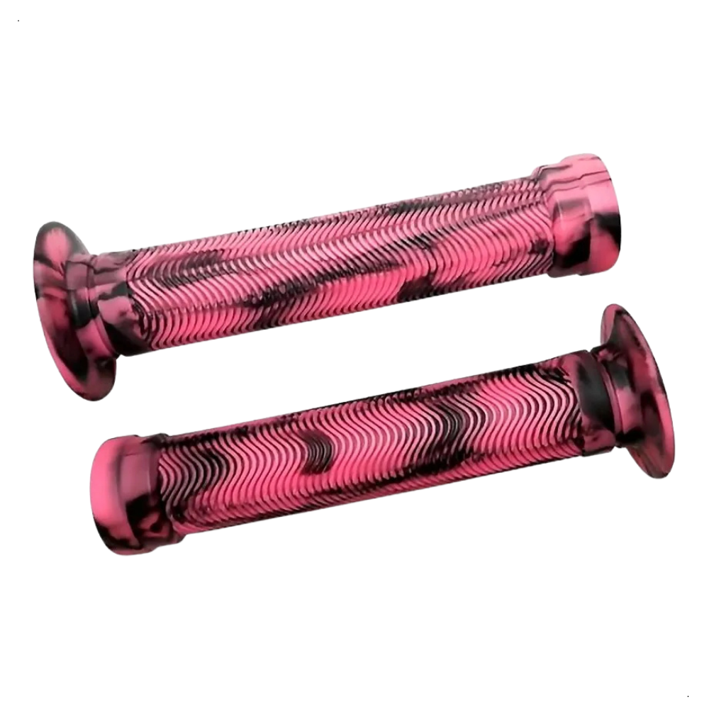Manopla Punho Luva Gios Gi-075h Bmx Freeride Mesclado Cores - Rosa/Preto