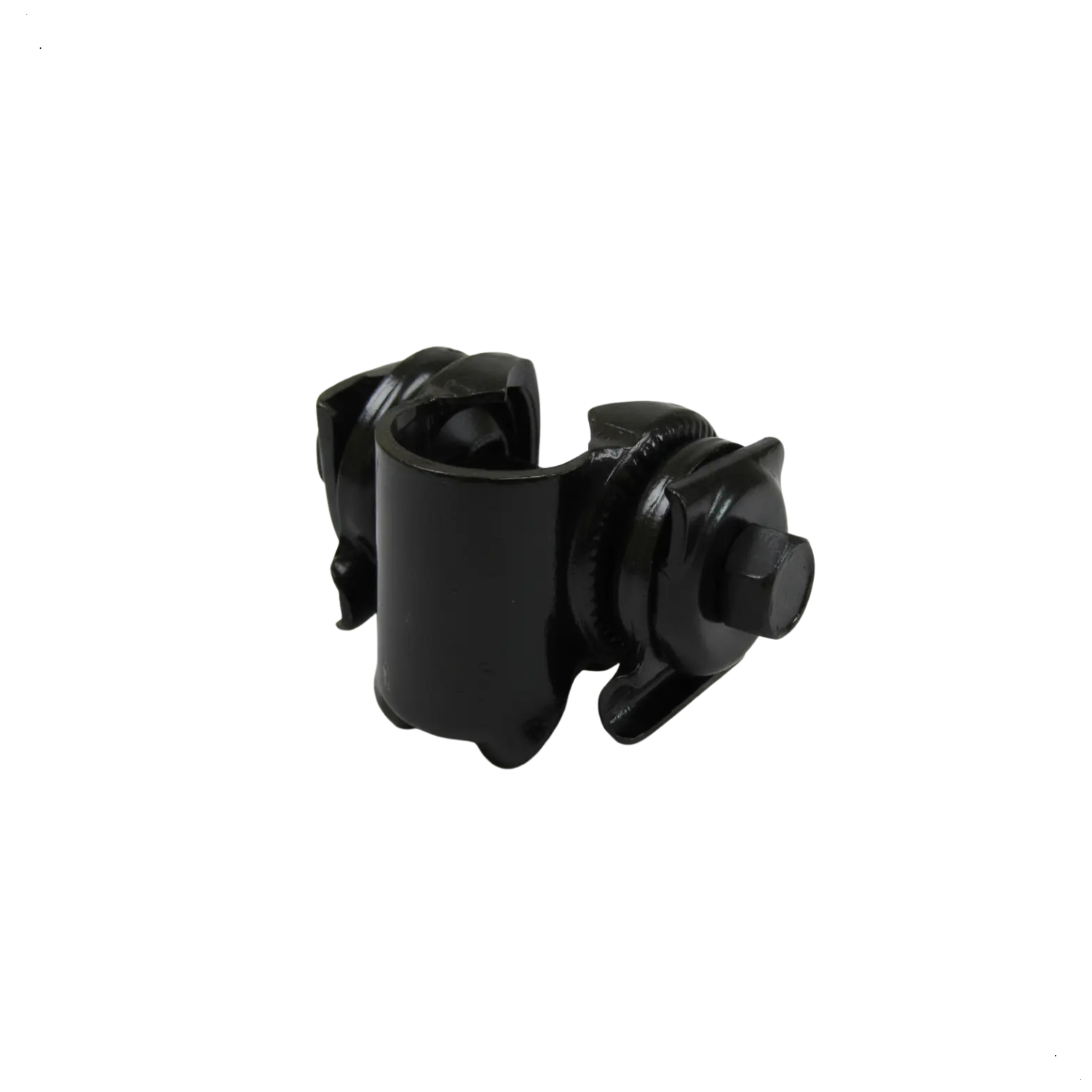 Carrinho Fixador Selim Castanha Bike Aço Reforçado Preto