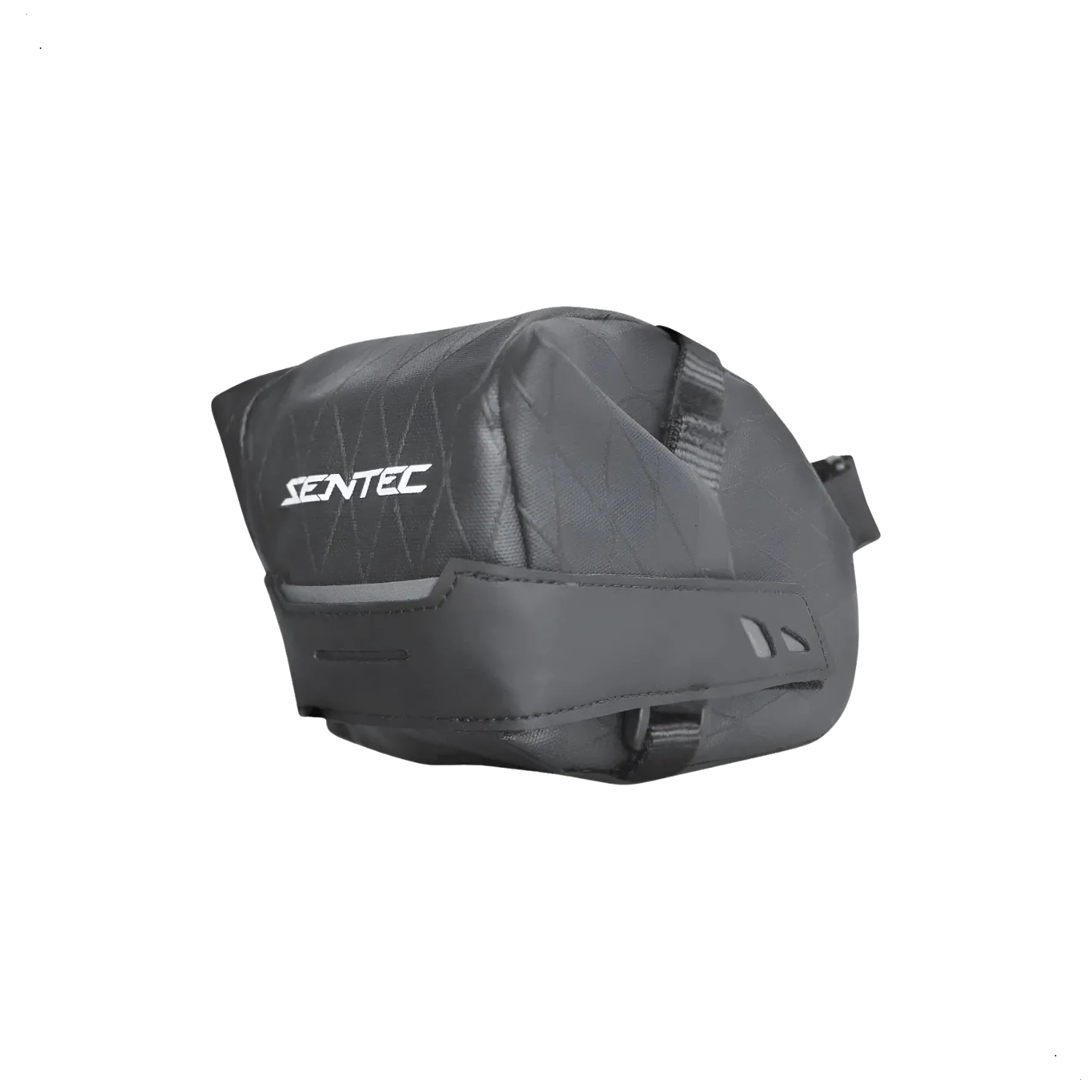 Bolsa de Selim Sentec Tam P + Velcro Resistente a Agua Preto