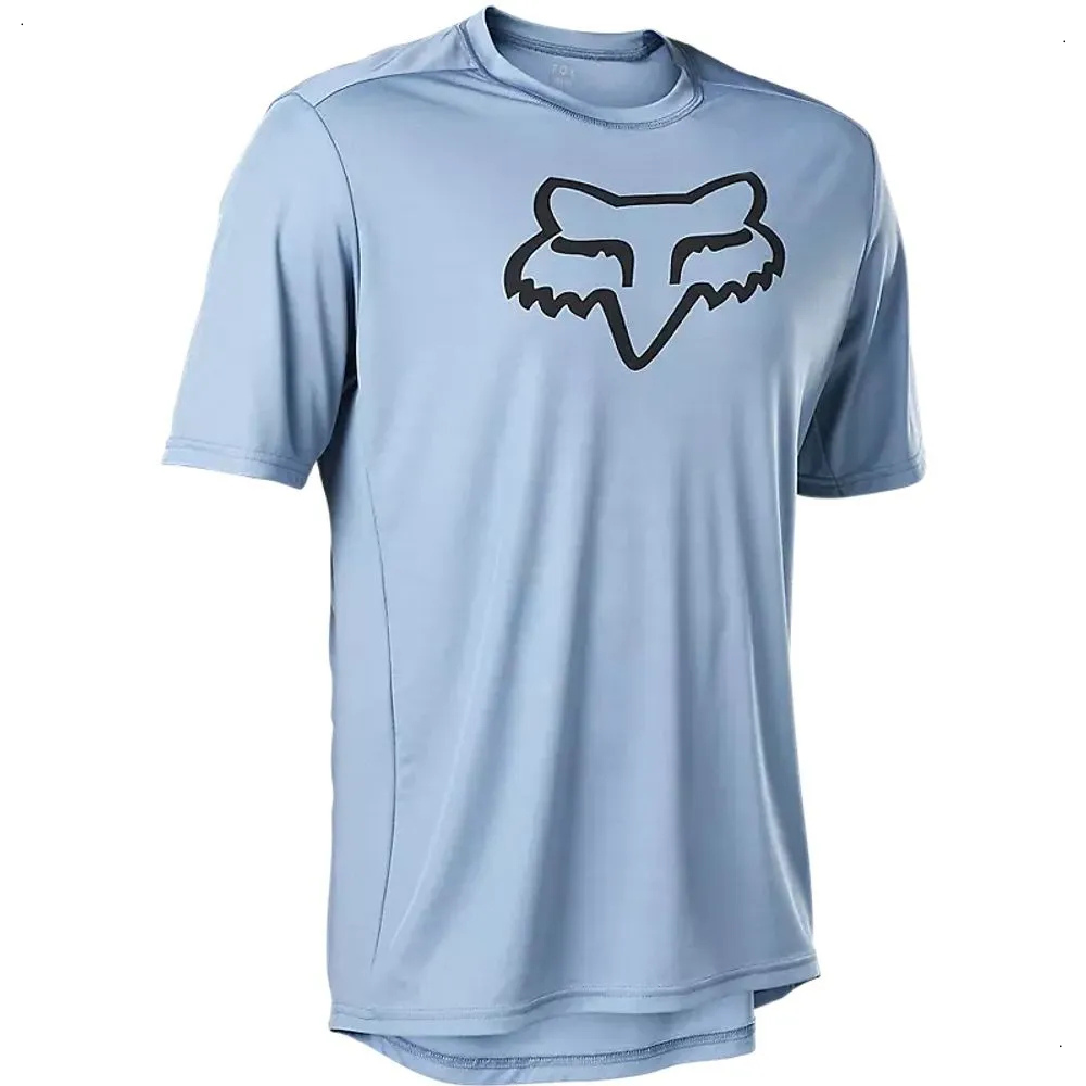 Camisa Fox Ranger Ss Azul Dst Tam M
