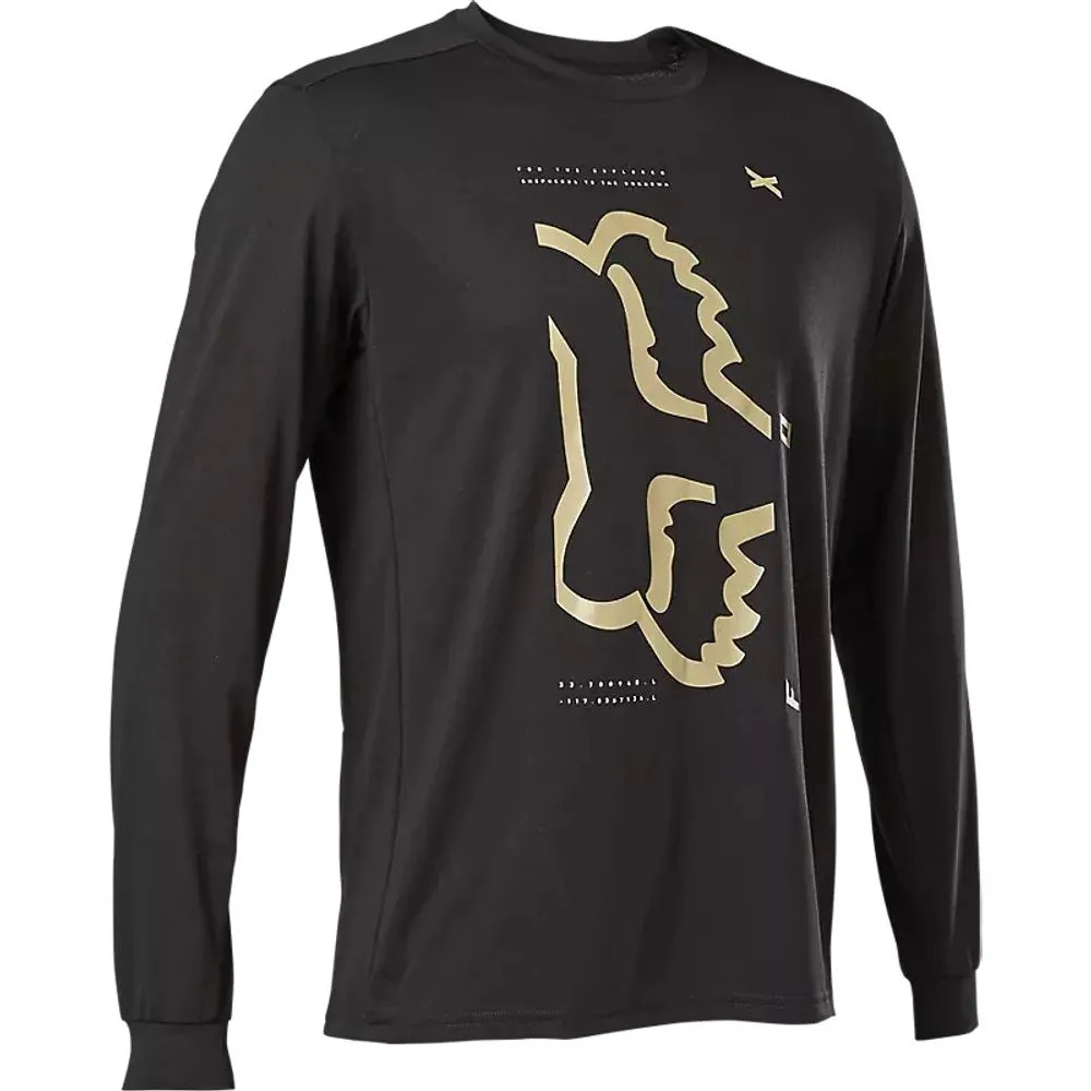 Camisa Fox Ranger Drirelease Ls Preto Tam M