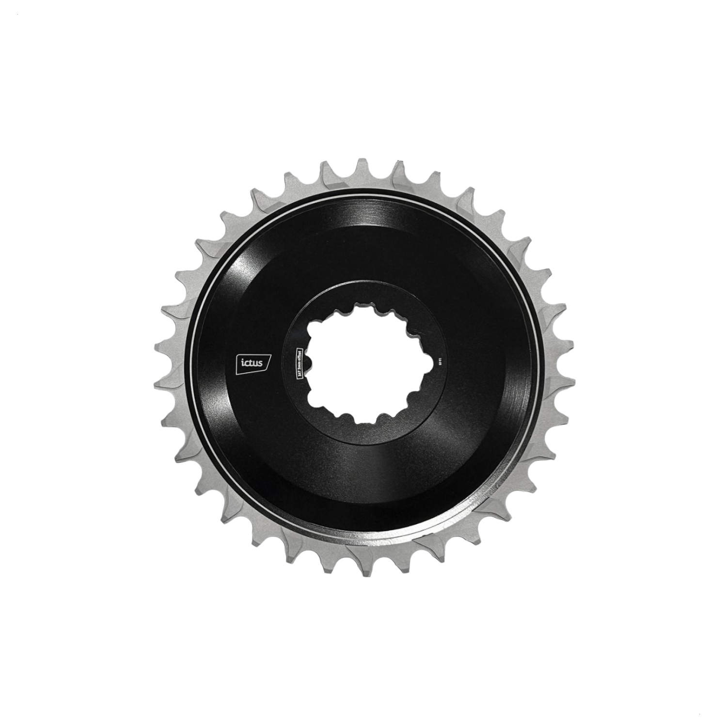Coroa Ictus Direct 3 3mm AERO 36T Black Sram 3 parafusos