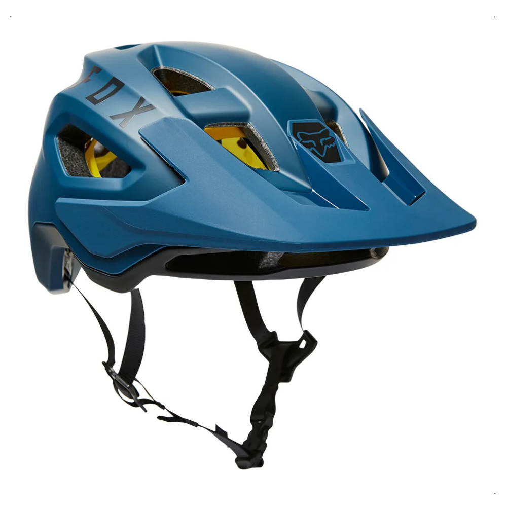 Capacete Fox Speedframe Azul Esc Mips Tam M