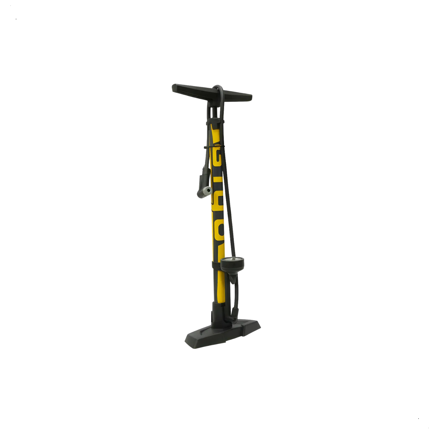 Bomba Giyo Gf-55e Mtb Speed conexão/manômetro 160psi Amarelo