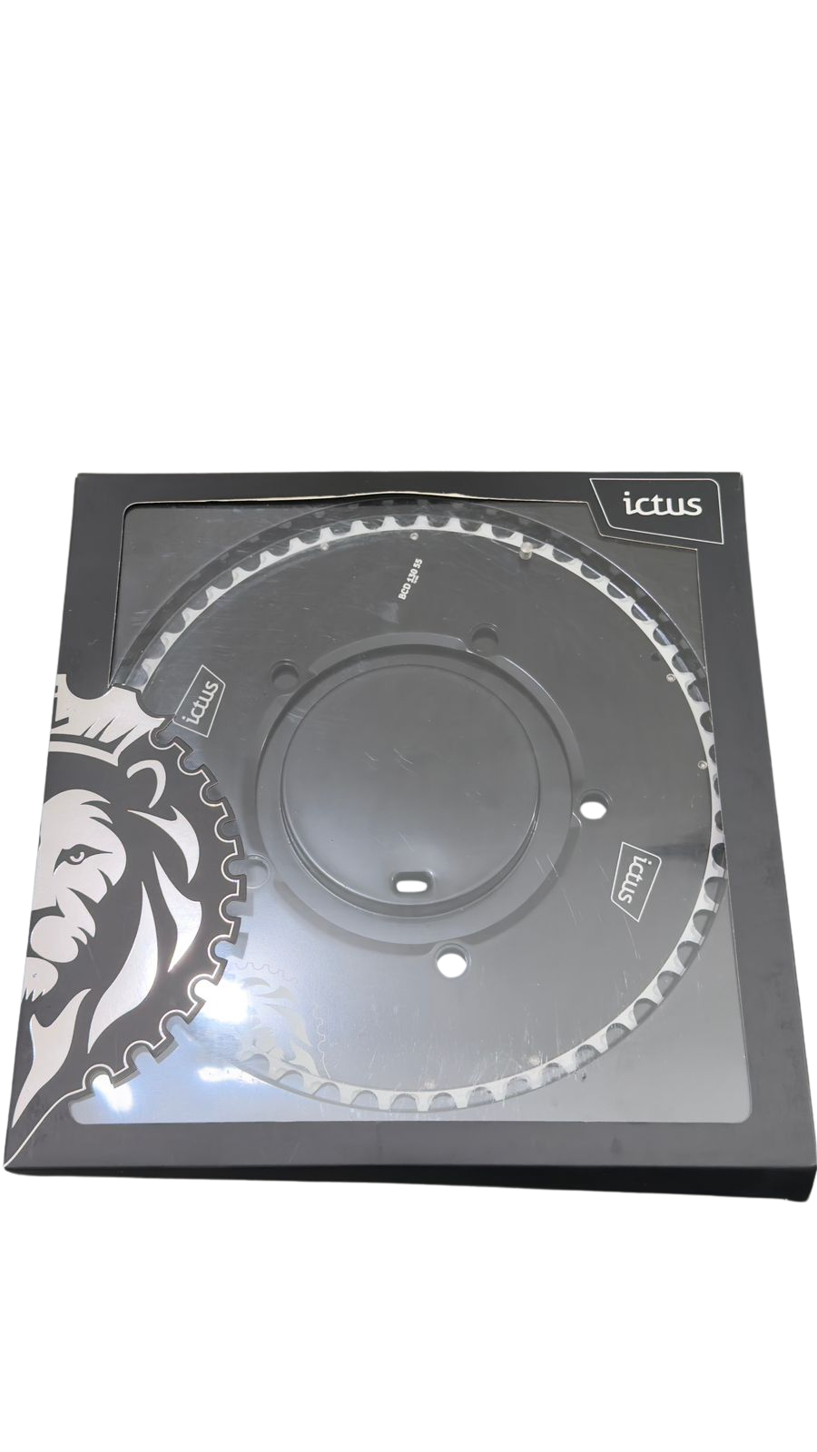 Coroa Ictus Speed Aero Bcd 130 55 Preta