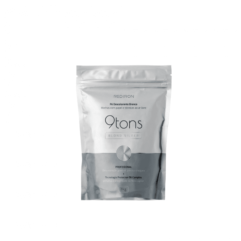 RED IRON DESCOLORANTE BRANCO SILVER  9 TONS SACHE 45G