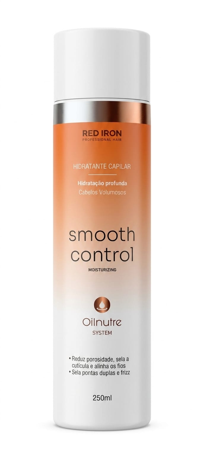 RED IRON SMOOTH CONTROL MOISTURIZING HIDRATANTE 250ml