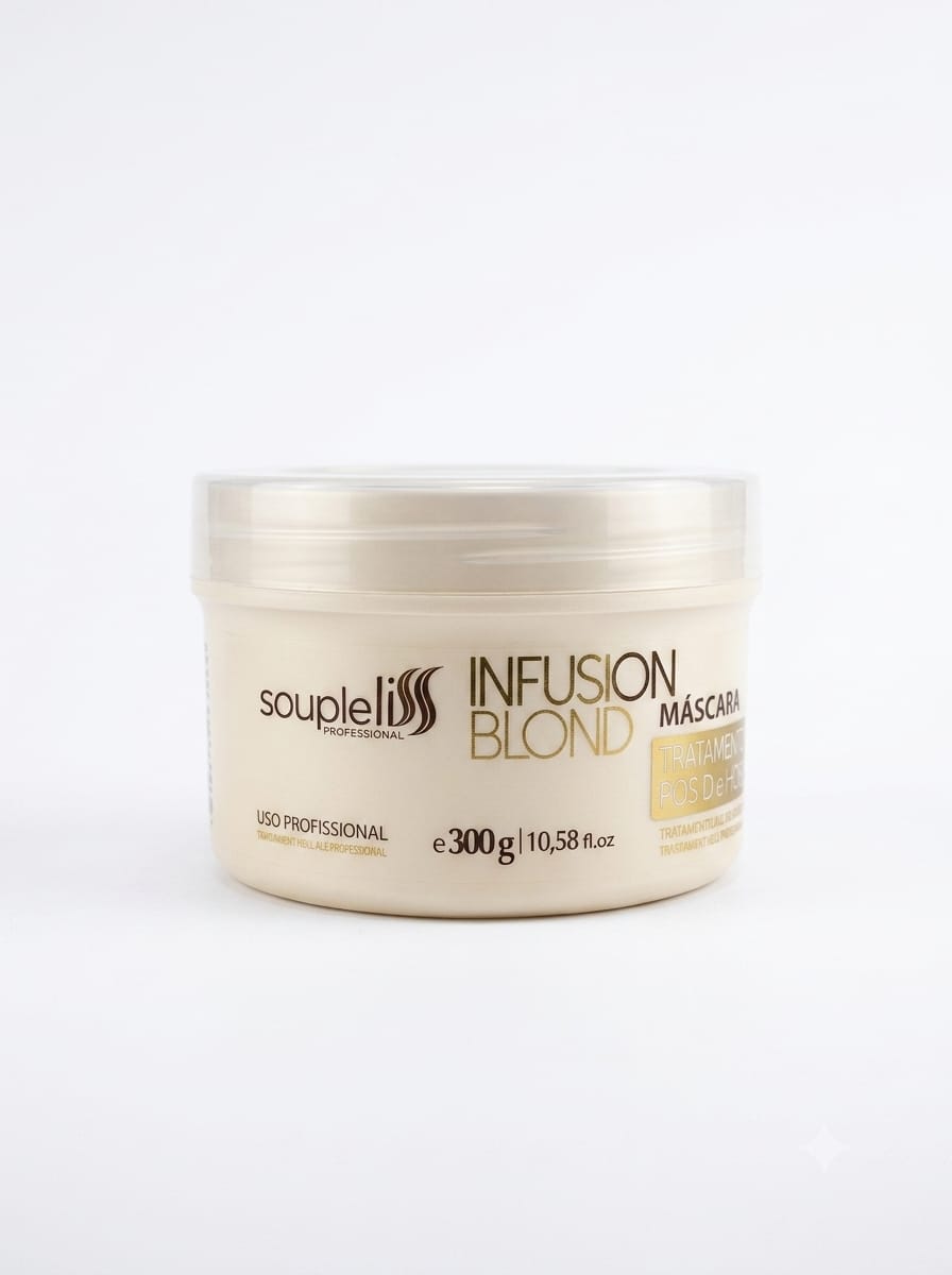 SOUPLELISS MASCARA RECONSTRUTORA INFUSION BLOND 300G