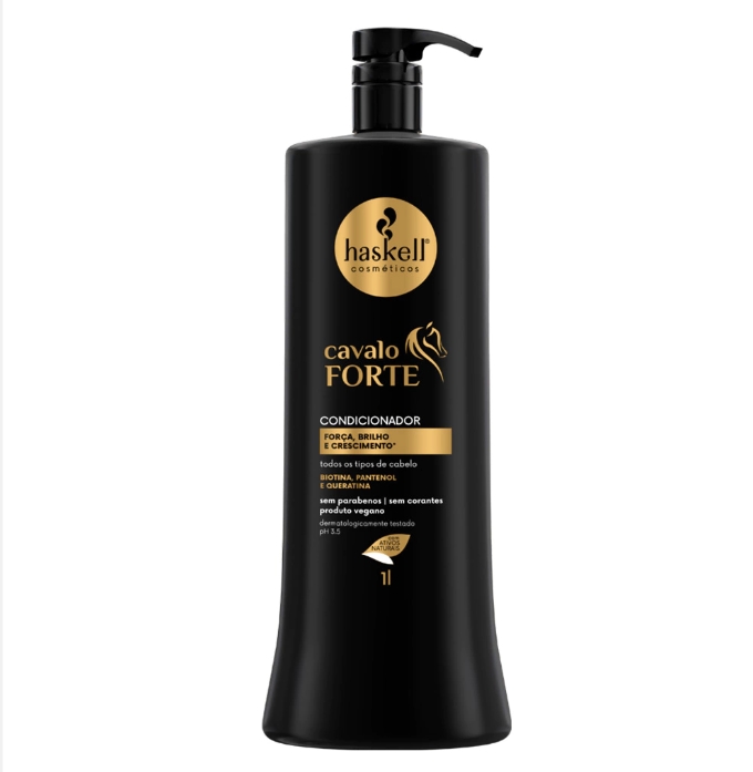 HASKELL CONDICIONADOR CAVALO FORTE COM VALVULA 1LT
