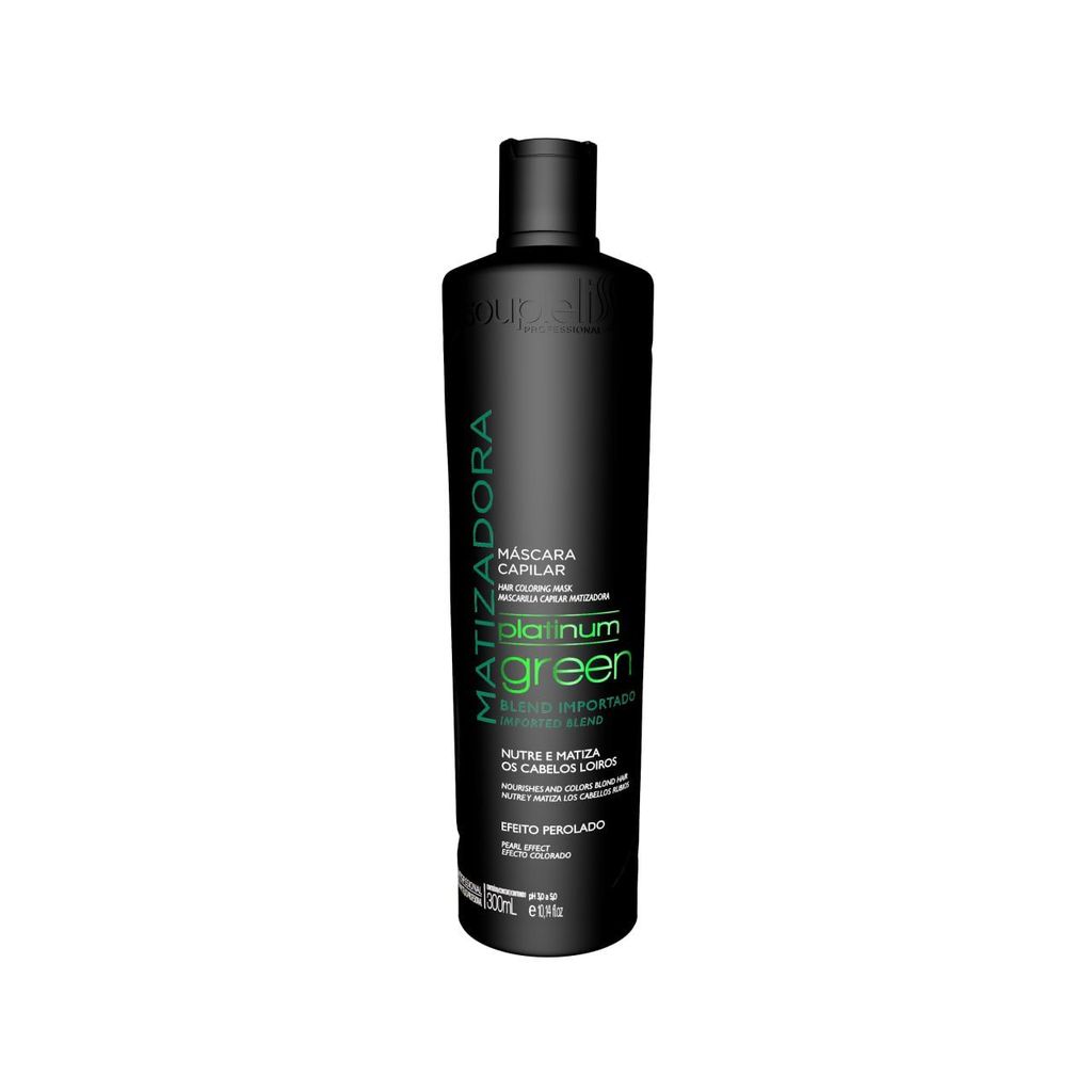 SOUPLELISS PLATINUM GREEN MÁSCARA MATIZADORA 300ml
