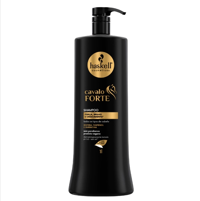 HASKELL SHAMPOO CAVALO FORTE COM VALVULA 1LT
