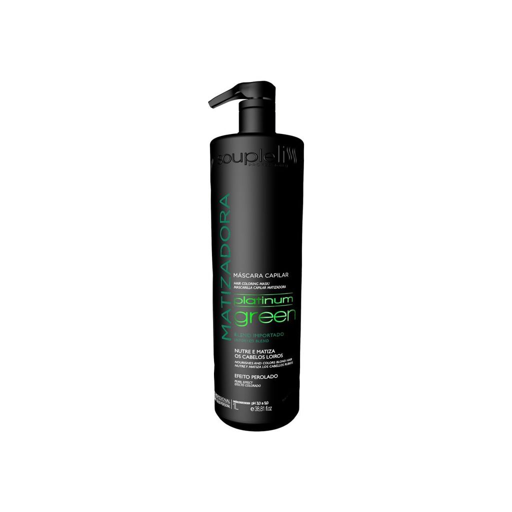 SOUPLELISS PLATINUM GREEN MÁSCARA MATIZADORA 1.000ml