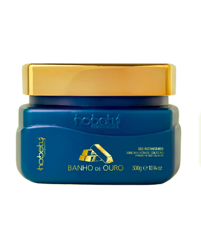 HOBETY MASCARA BANHO DE OURO 300G