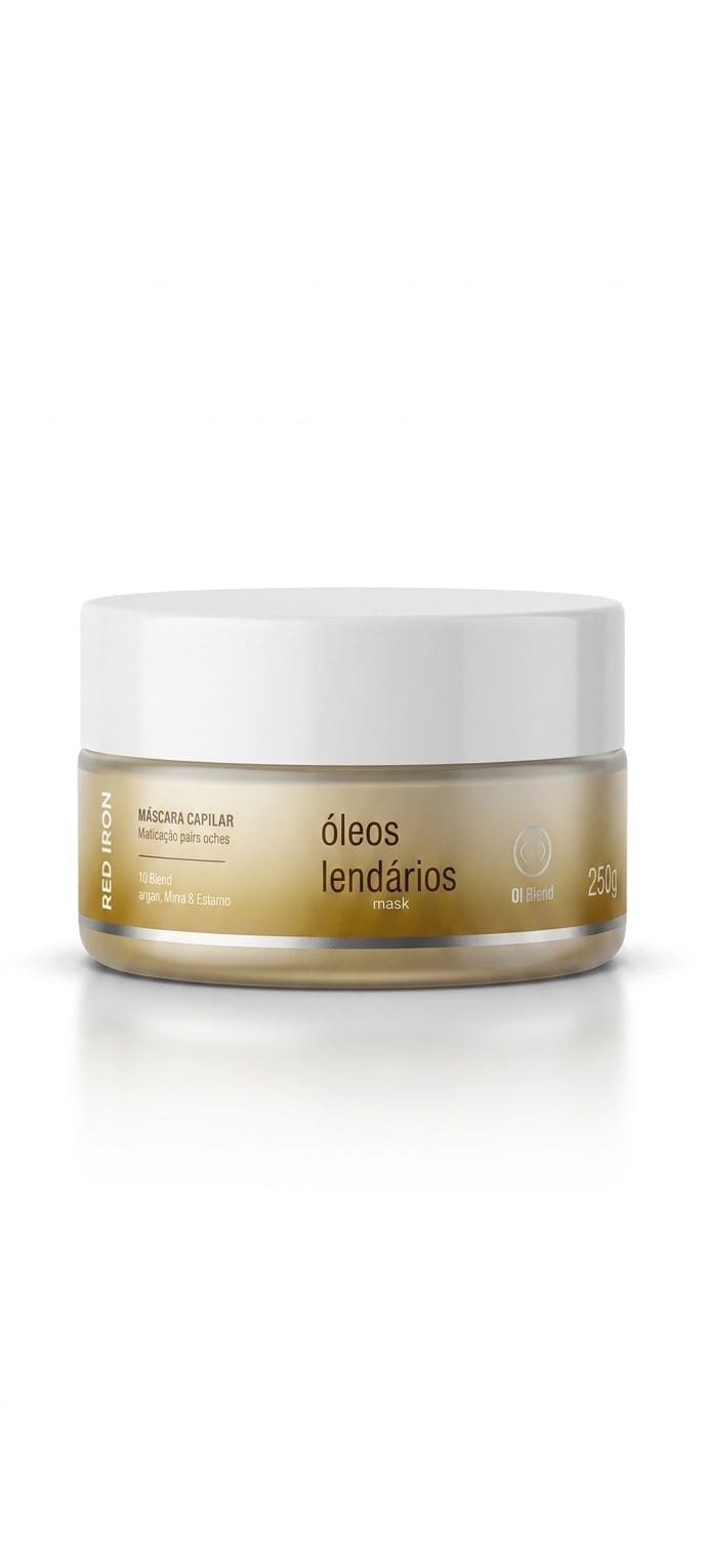 RED IRON ÓLEOS LENDÁRIOS MASK - HIDRATAÇÃO 250g