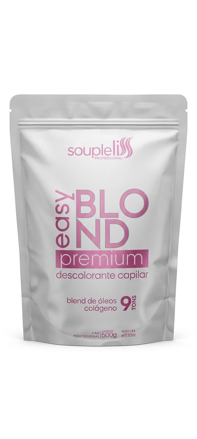 SOUPLELISS PO DESCOLORANTE EASY BLOND PREMIUM 500G
